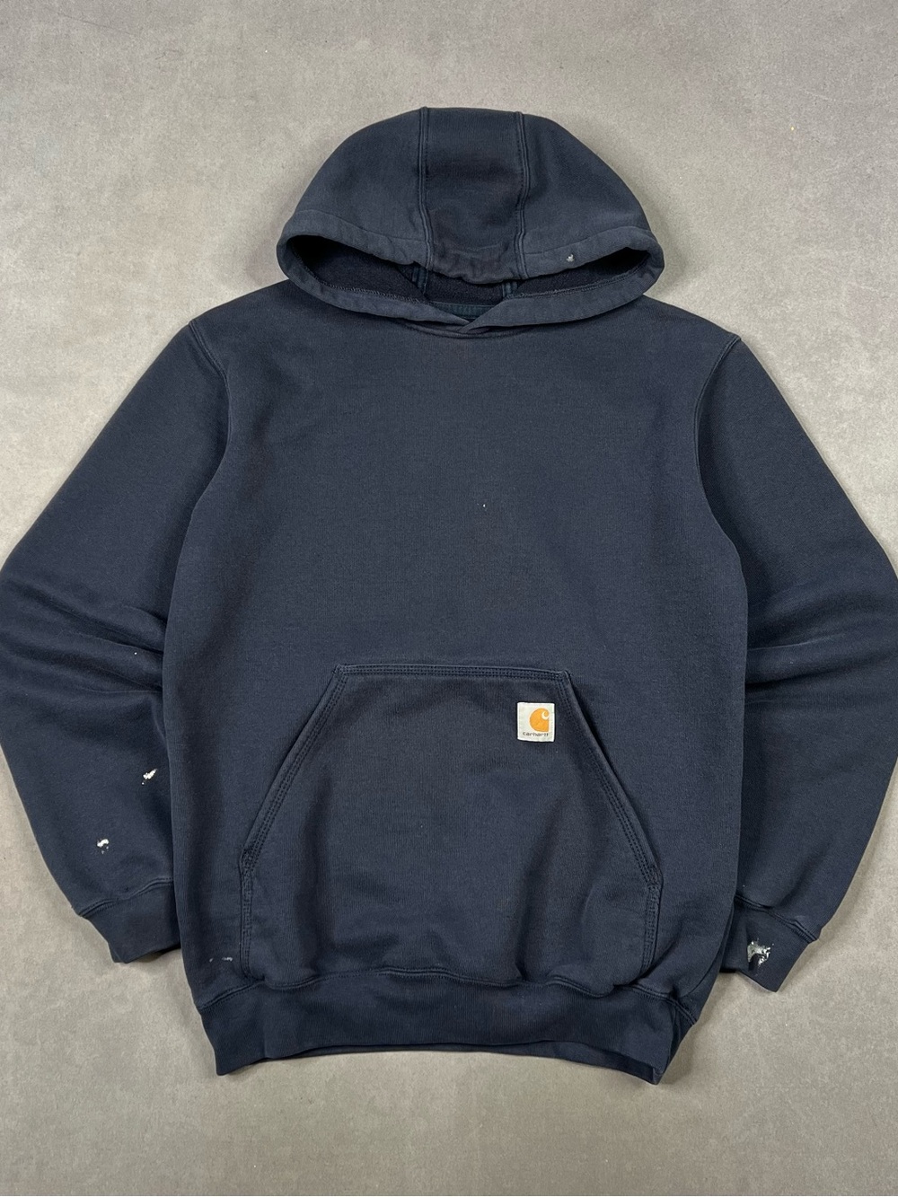 Carhartt Navy Crewneck Hooded Sweatshirt